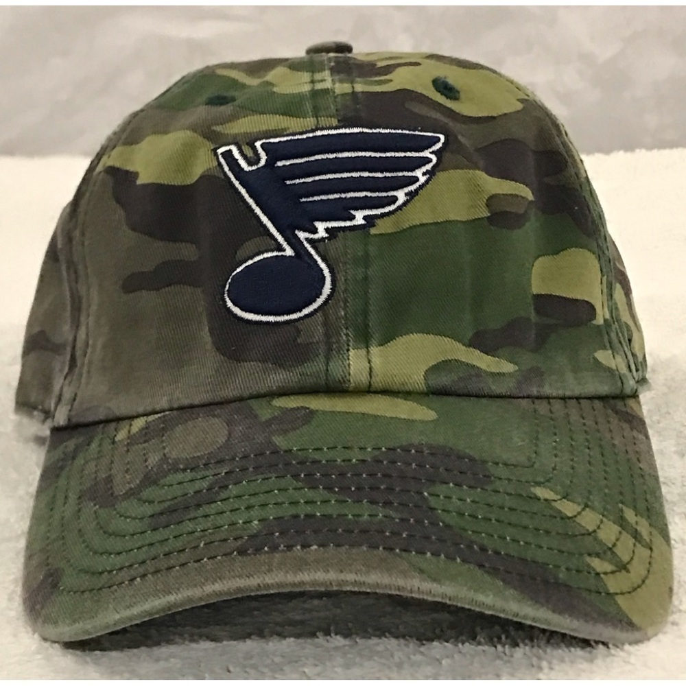 '47 Brand NHL St. Louis Blues Adjustable Camou Hockey Cap